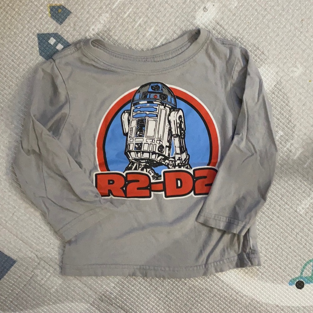 Boys vintage r2d2 Star Wars shirt